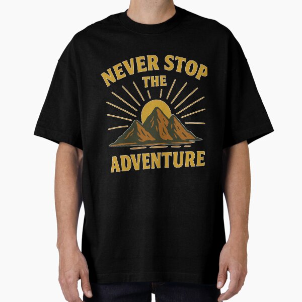 Item preview, Never Stop Adventure designed and sold by IllustrifyArts.