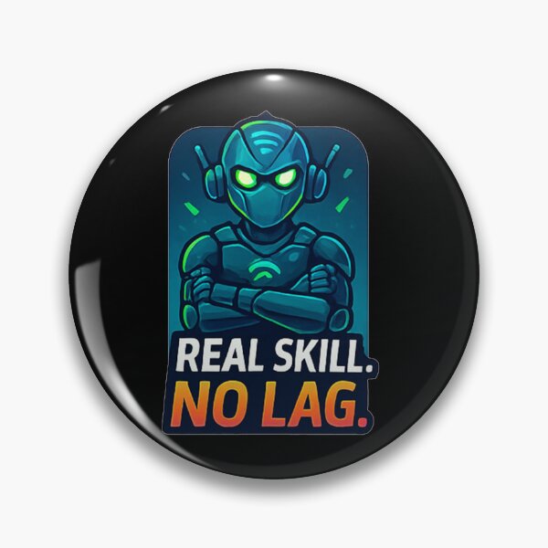 Item preview, Real Skill, No Lag designed and sold by okiiskandarart.