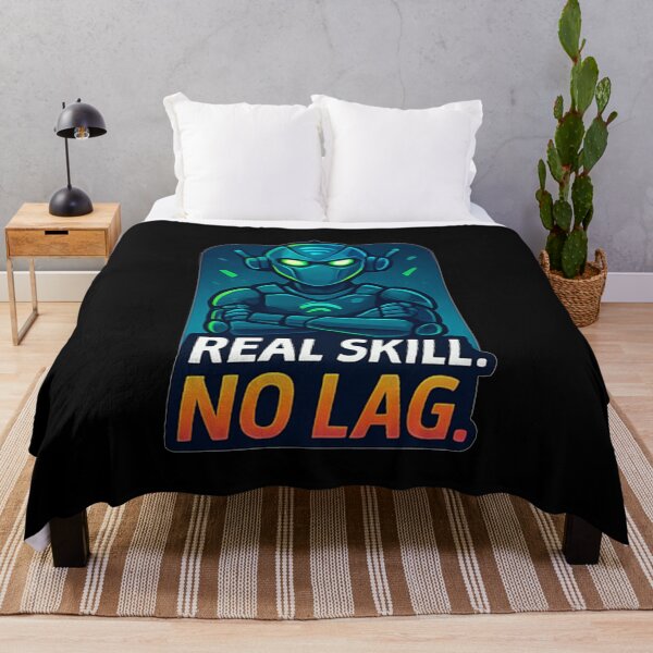 Item preview, Real Skill, No Lag designed and sold by okiiskandarart.