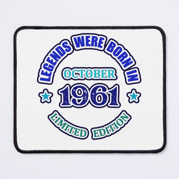 Item preview, BIRTHDAY OCTOBER 1961 designed and sold by BUCHELI-ART..