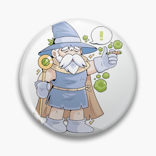Item preview, Chill Wizard in the Cosmic Fog designed and sold by VibeLoon.
