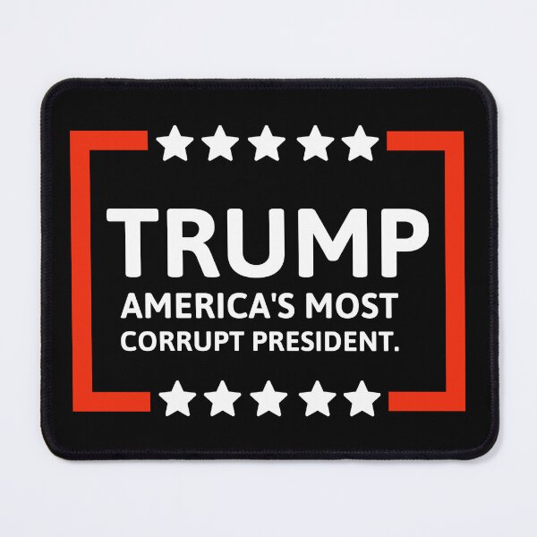 Item preview, America’s most corrupt president designed and sold by Rachel the Artist .