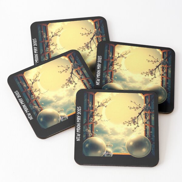 Item preview, New moon May 2025. A window in the clouds. designed and sold by ATYPICALLY.