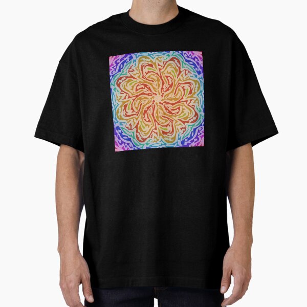 Item preview, rainbow mandela designed and sold by CDCreativeWorks.