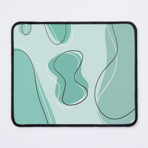 Item preview, Teal abstract cow print  designed and sold by amybee349.
