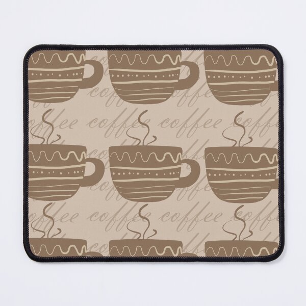 Item preview, Cozy Coffee Cup Pattern – Hand-Drawn Aesthetic designed and sold by Boho Vibes Studio.