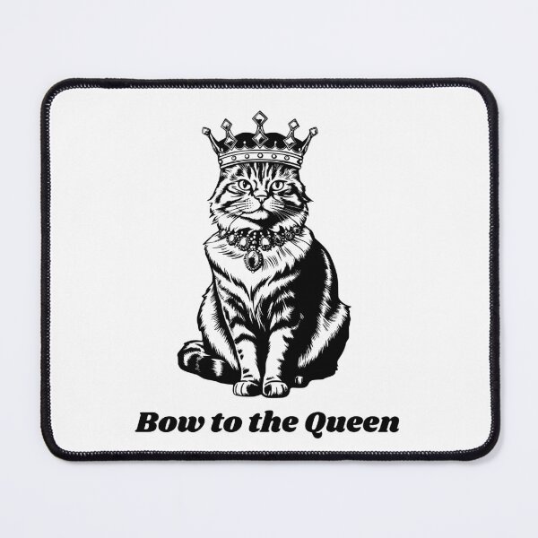Item preview, Bow to the Queen of Cats designed and sold by DelynCreates.