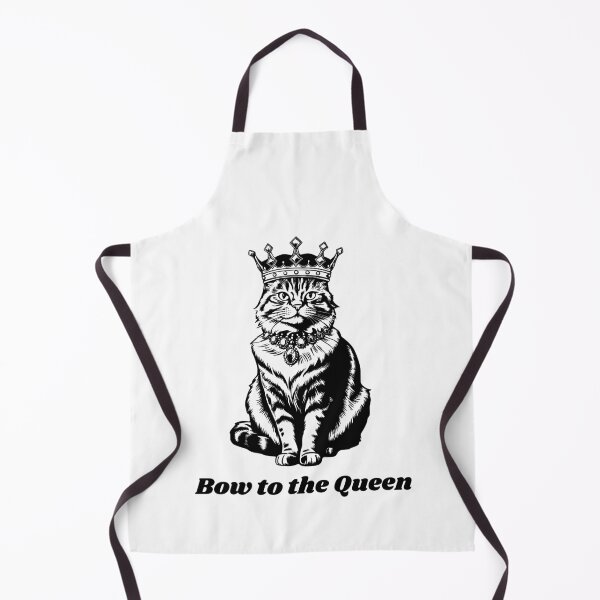 Item preview, Bow to the Queen of Cats designed and sold by DelynCreates.