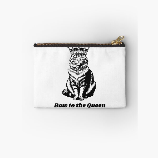 Item preview, Bow to the Queen of Cats designed and sold by DelynCreates.