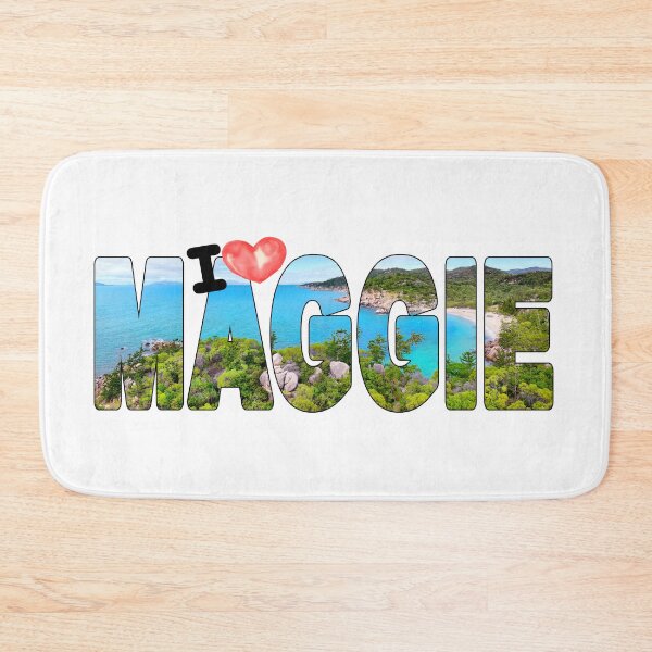 Item preview, I LOVE MAGGIE - Magnetic Island North Queensland Arthur Bay designed and sold by Adam Gormley.