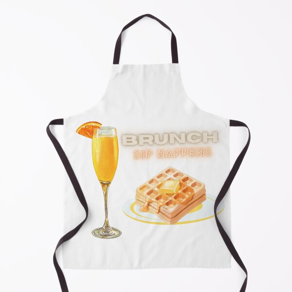 Item preview, Brunch time: sip happens waffles, mimosas, and weekend vibes designed and sold by joyfulfeatures.