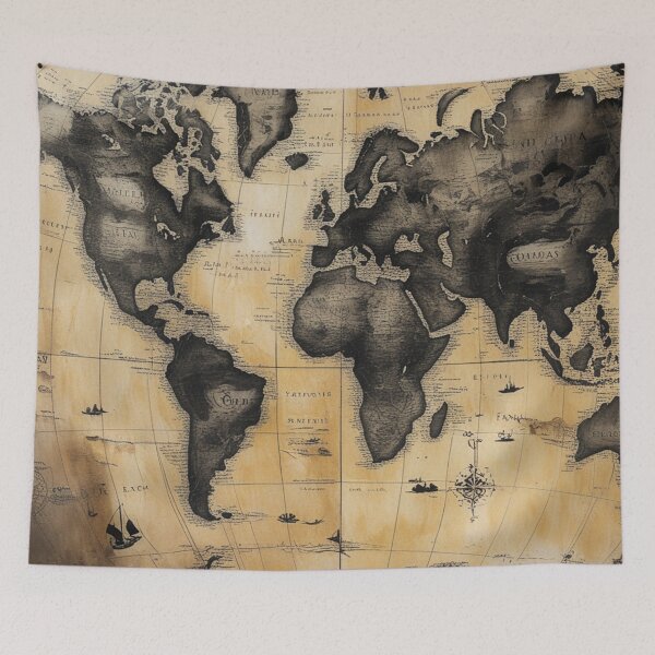 Item preview, an old ancient world map designed and sold by optimusprime39.