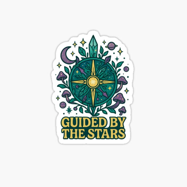Item preview, Guided By The Stars designed and sold by InkedAltar.