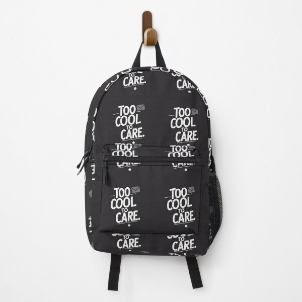 Item preview, Too Cool to Care - Minimalist Bold Typography T-Shirt designed and sold by Irene Catchmind.
