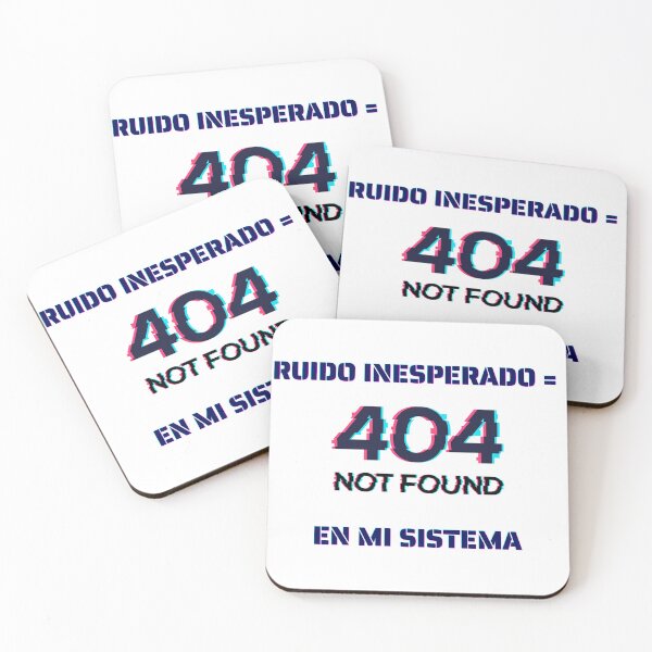 Item preview, Unexpected noise error 404.not found on my system designed and sold by CeciliaGomezArt.