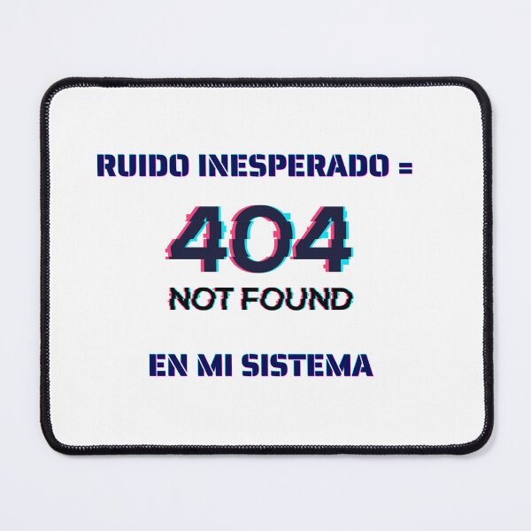 Item preview, Unexpected noise error 404.not found on my system designed and sold by CeciliaGomezArt.
