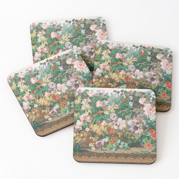 Item preview,  Maxmimalist Floral Dream - Jardin d'Hiver by Edouard Müller - designed and sold by PureVintageLove.
