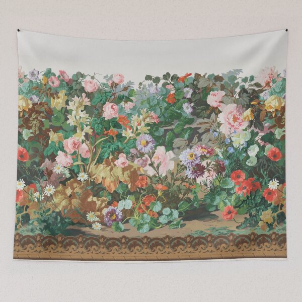 Item preview,  Maxmimalist Floral Dream - Jardin d'Hiver by Edouard Müller - designed and sold by PureVintageLove.