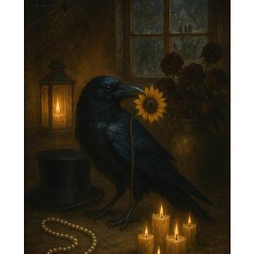 Artwork thumbnail, Ravens Reverie by SimplePeace