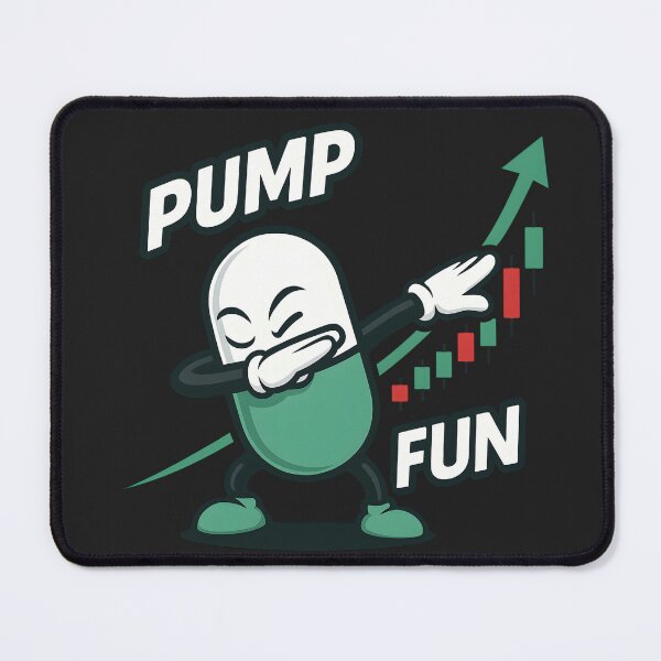 Item preview, Dabbing Pump.fun Pill | Crypto Meme Cartoon Design designed and sold by WAUZ.
