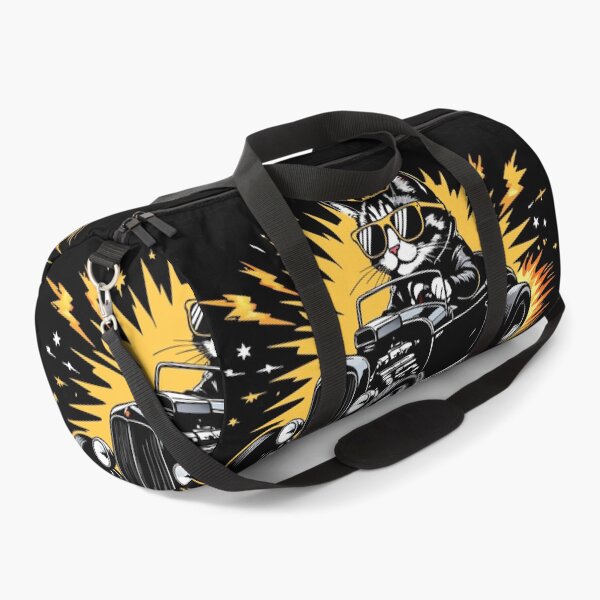 Item preview, Hot Car, Cool Cat designed and sold by Automotive Art by Greg.