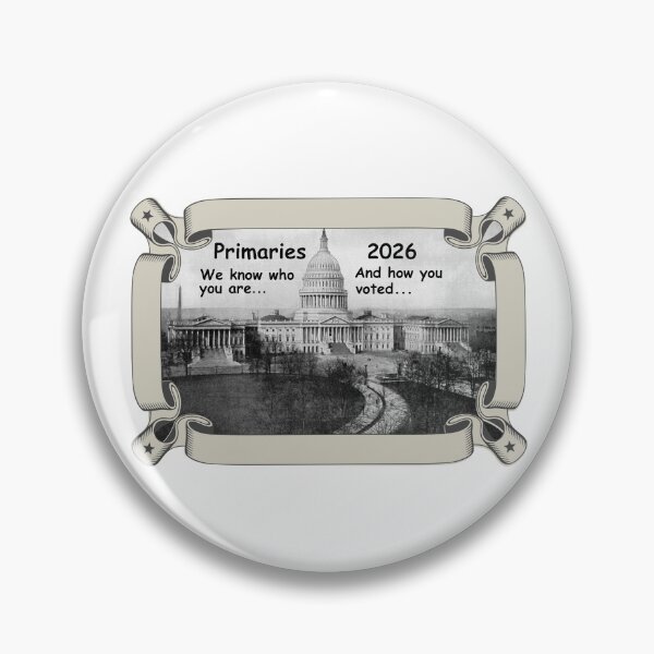 Item preview, Thought Provoking Illustrated Primaries 2026 Design designed and sold by jglawson676.