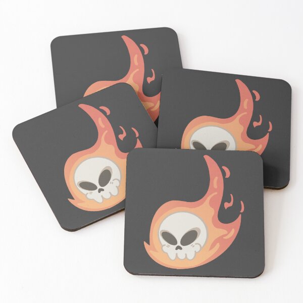 Item preview, Cute Flaming Skull designed and sold by Slickomatic.