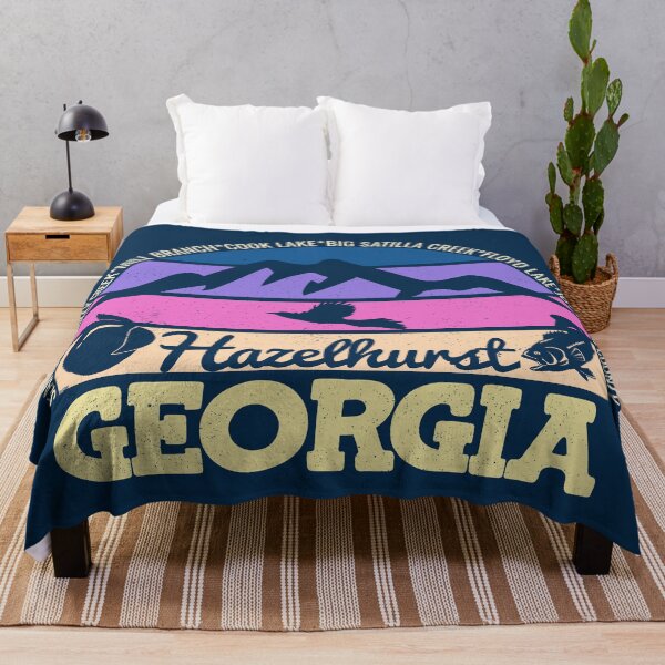 Item preview, Hazelhurst Georgia Sunset Retro Vintage Local Pride Logo designed and sold by CRHPOD20.