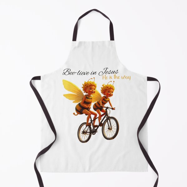 Item preview, HoneyBee Angels, Beelieve in Jesus, He is the way Christian Text designed and sold by DivineHaven.