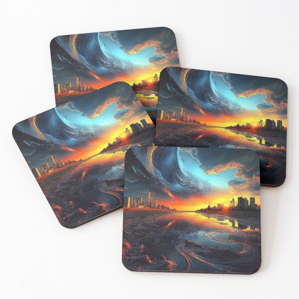 Item preview, Storm over harbour city #02 designed and sold by andreisky.