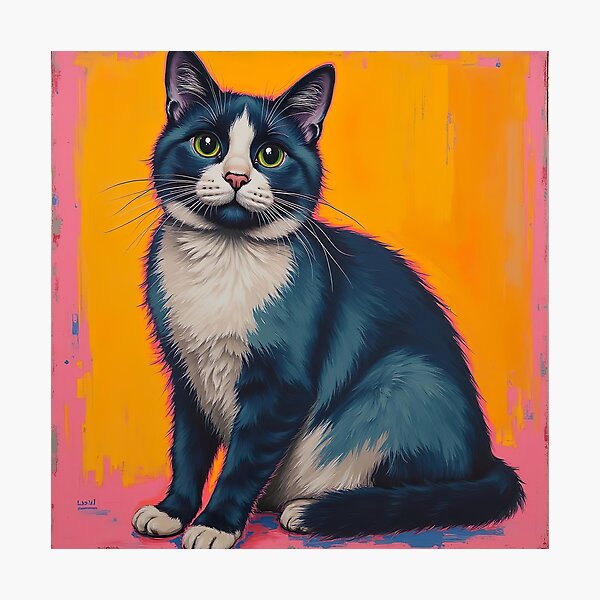 Item preview, Warhol’s Whiskers designed and sold by LemonheadLaurasArt.