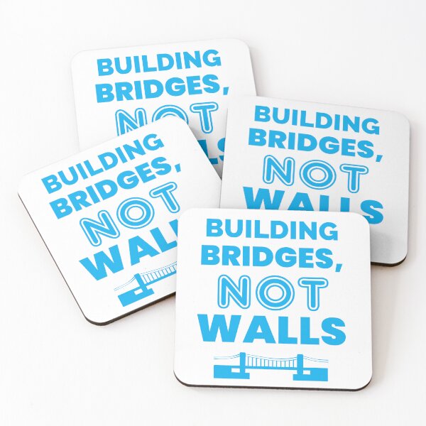 Item preview, Building Bridges, Not Walls – Unity Design designed and sold by Zini-ArtStudio.