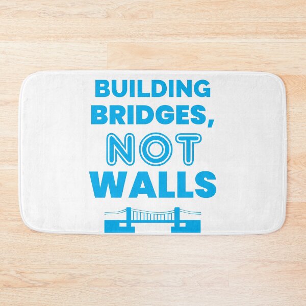 Item preview, Building Bridges, Not Walls – Unity Design designed and sold by Zini-ArtStudio.