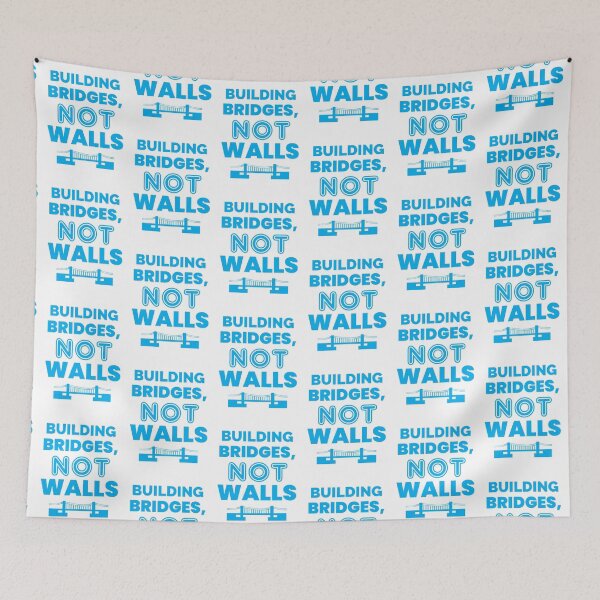 Item preview, Building Bridges, Not Walls – Unity Design designed and sold by Zini-ArtStudio.