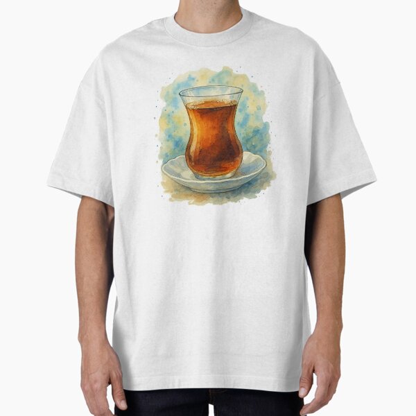 Item preview, Turkish Tea Glass – Watercolor Sticker designed and sold by Pacika.