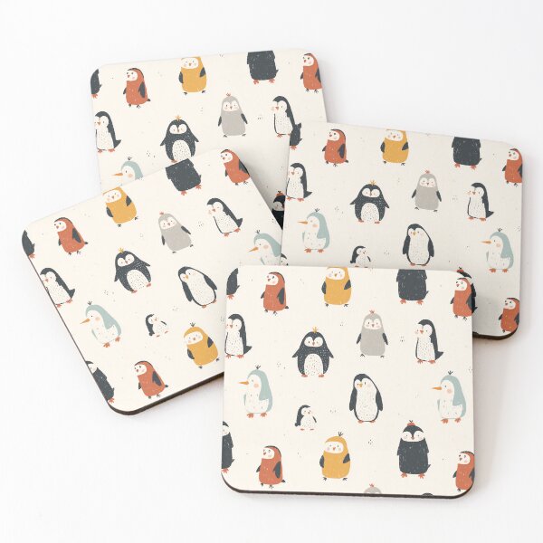 Item preview, Cute Penguins Pattern designed and sold by StardustMaia.
