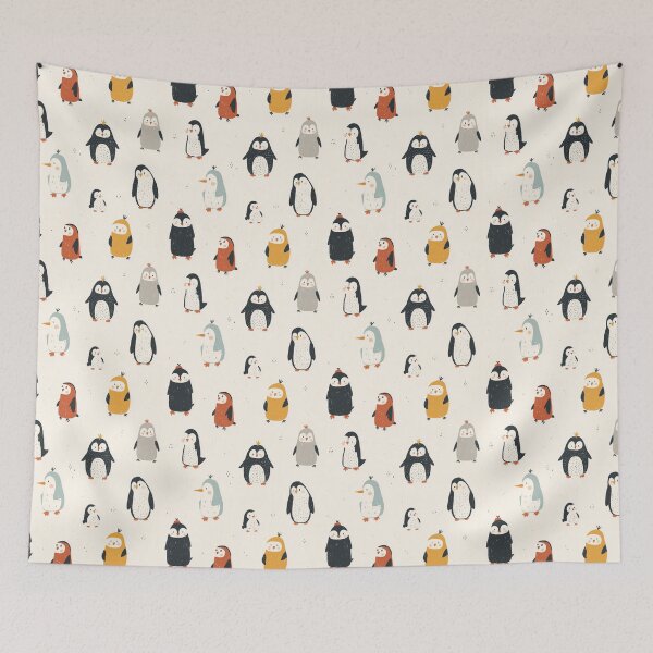 Item preview, Cute Penguins Pattern designed and sold by StardustMaia.