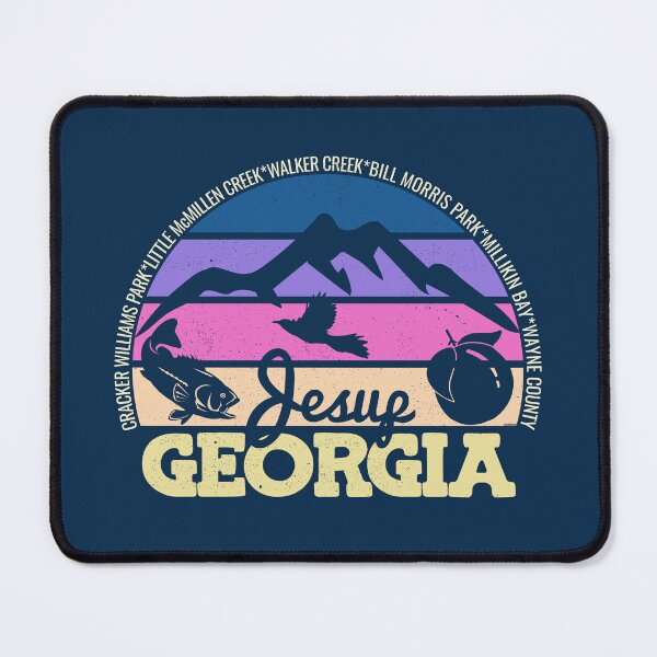 Item preview, Jesup Georgia Sunset Retro Vintage Local Pride Logo designed and sold by CRHPOD20.