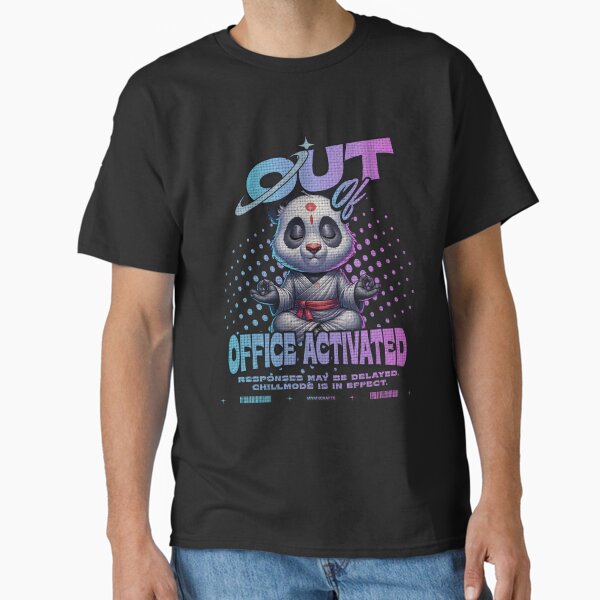 Item preview, Out of Office Chillmode Panda Activated designed and sold by mnmxcrafts.