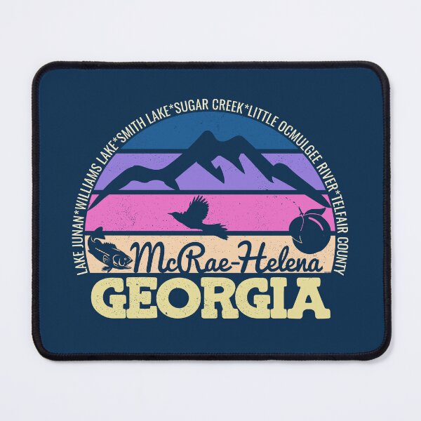 Item preview, McCrae-Helena Georgia Sunset Retro Vintage Local Pride Logo designed and sold by CRHPOD20.