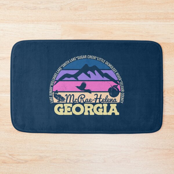 Item preview, McCrae-Helena Georgia Sunset Retro Vintage Local Pride Logo designed and sold by CRHPOD20.