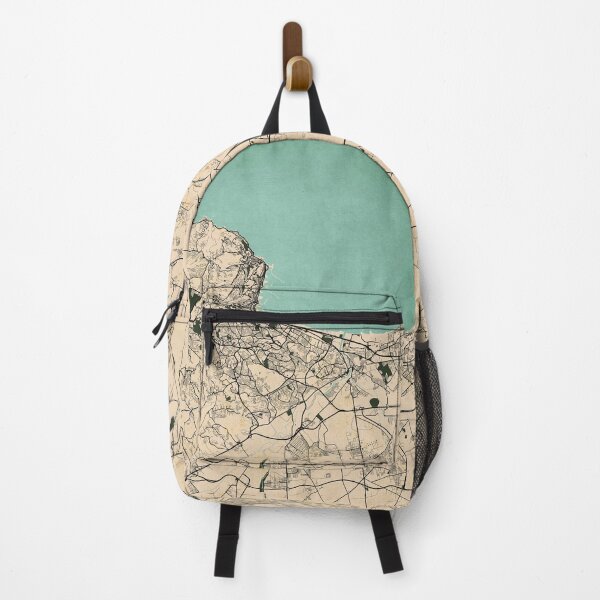 Item preview, Algiers City Map of Algeria - Vintage designed and sold by deMAP.