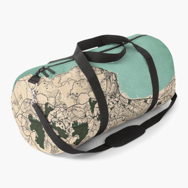 Item preview, Algiers City Map of Algeria - Vintage designed and sold by deMAP.