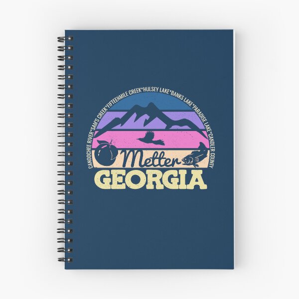 Item preview, Metter Georgia Sunset Retro Vintage Local Pride Logo designed and sold by CRHPOD20.