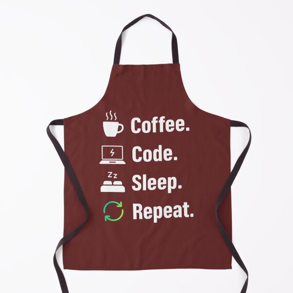 Item preview, Coffee Code Sleep Repeat - Funny Programmer Life Quote designed and sold by gtrock.