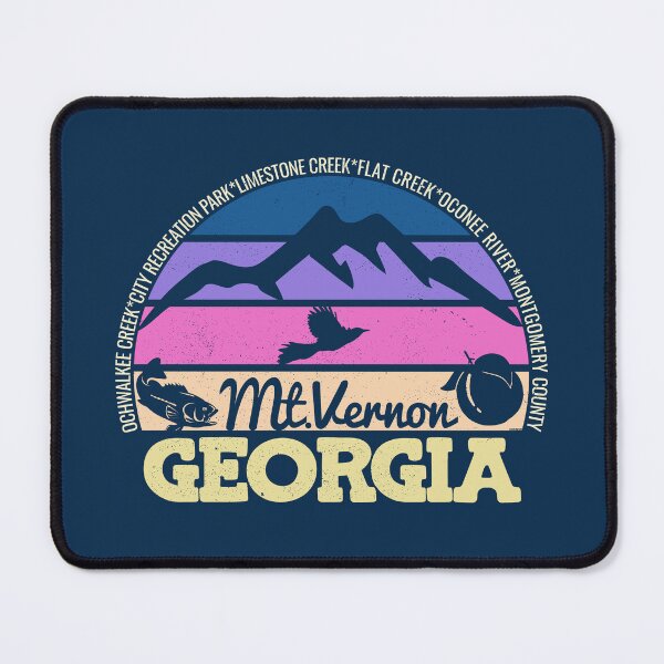Item preview, Mt. Vernon Georgia Sunset Retro Vintage Local Pride Logo designed and sold by CRHPOD20.
