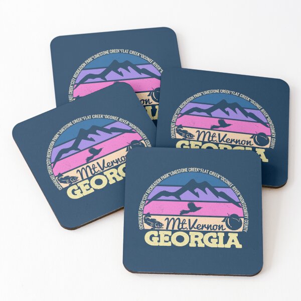 Item preview, Mt. Vernon Georgia Sunset Retro Vintage Local Pride Logo designed and sold by CRHPOD20.