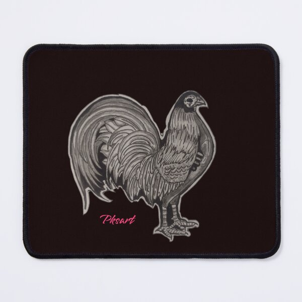 Item preview, fighting rooster death pencil drawing designed and sold by pksart1.
