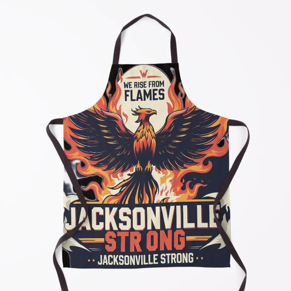 Item preview, “Strong Spirit – Jacksonville Fire” Inspirational Typography Tee designed and sold by Jackypoo Design.