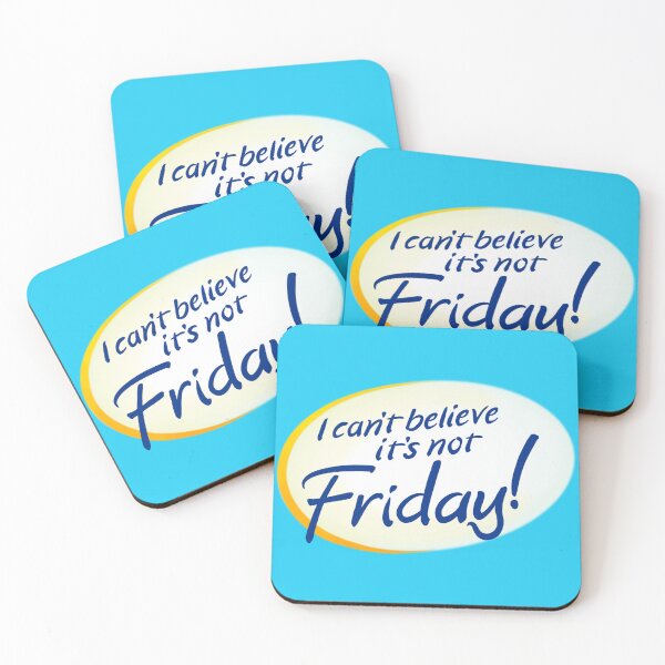 Item preview, I Can’t Believe It’s Not Friday designed and sold by rikkuriffic.
